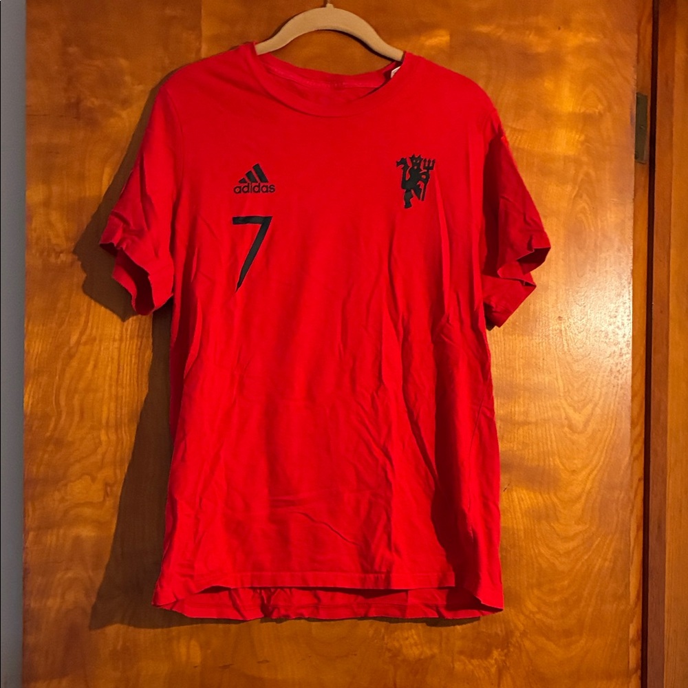 Man U Ronaldo Adidas Tee